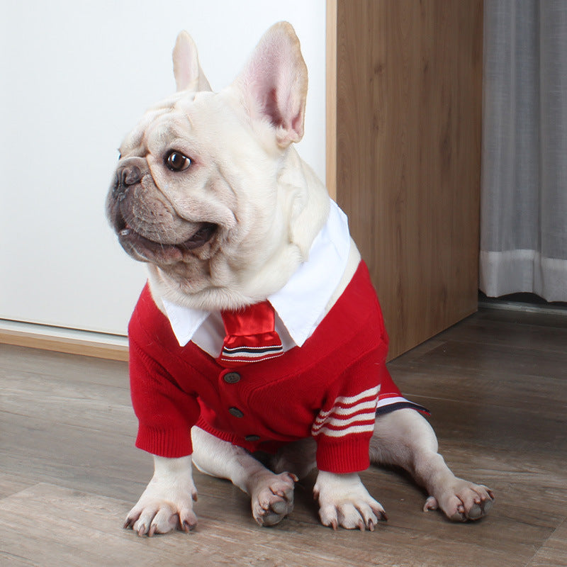 Keep Your Pet Cozy This Holiday Season with Our Christmas Pet Sweater!